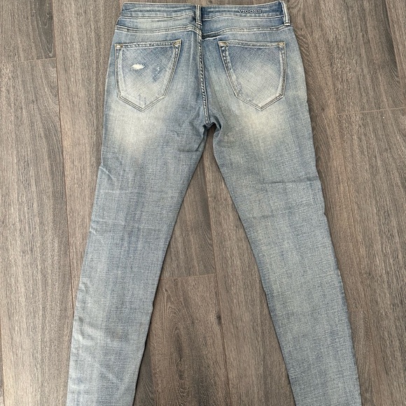 Distressed Blue Vigoss Jeans - Picture 3 of 5